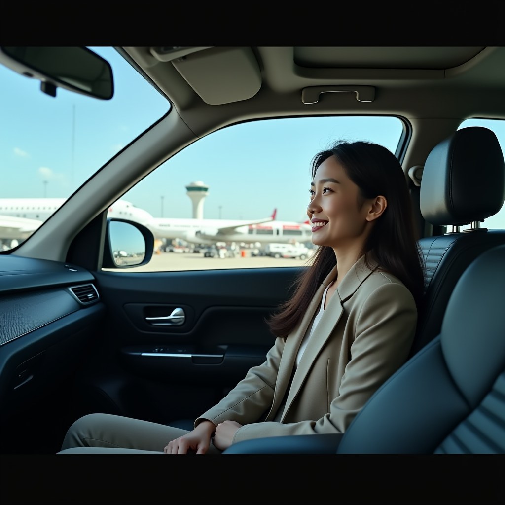 Khách hàng trải nghiệm dịch vụ thuê xe đưa đón sân bay tại DATXEVIET